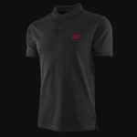 maglietta da uomo con colletto polo premium technique black 3