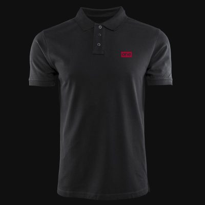 maglietta da uomo con colletto polo premium technique black 4