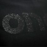 maglietta nera da uomo crystal one 3