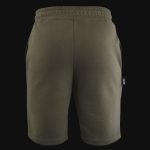 pantaloncini da uomo khaki black box logo