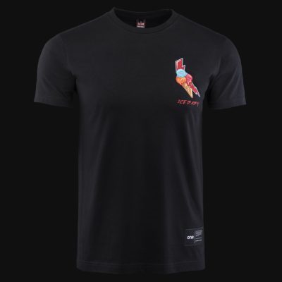 maglietta nera da uomo rainbow one 6