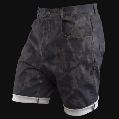 pantaloncini da uomo in denim camo denim limited 3