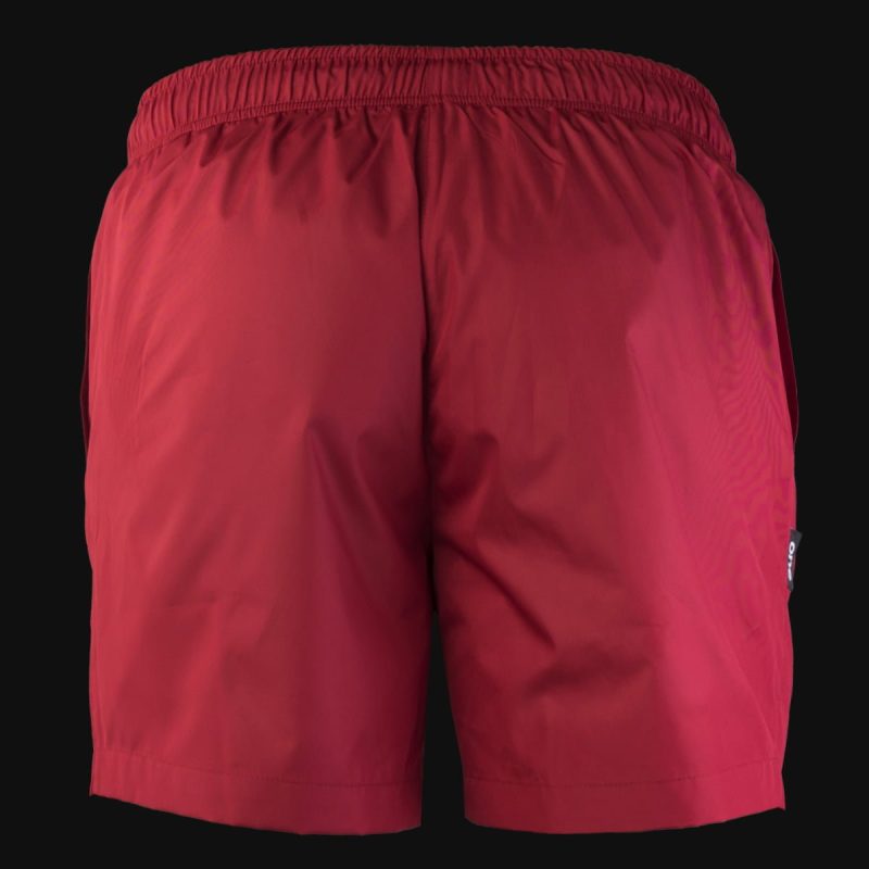 pantaloncini da bagno da uomo classic red