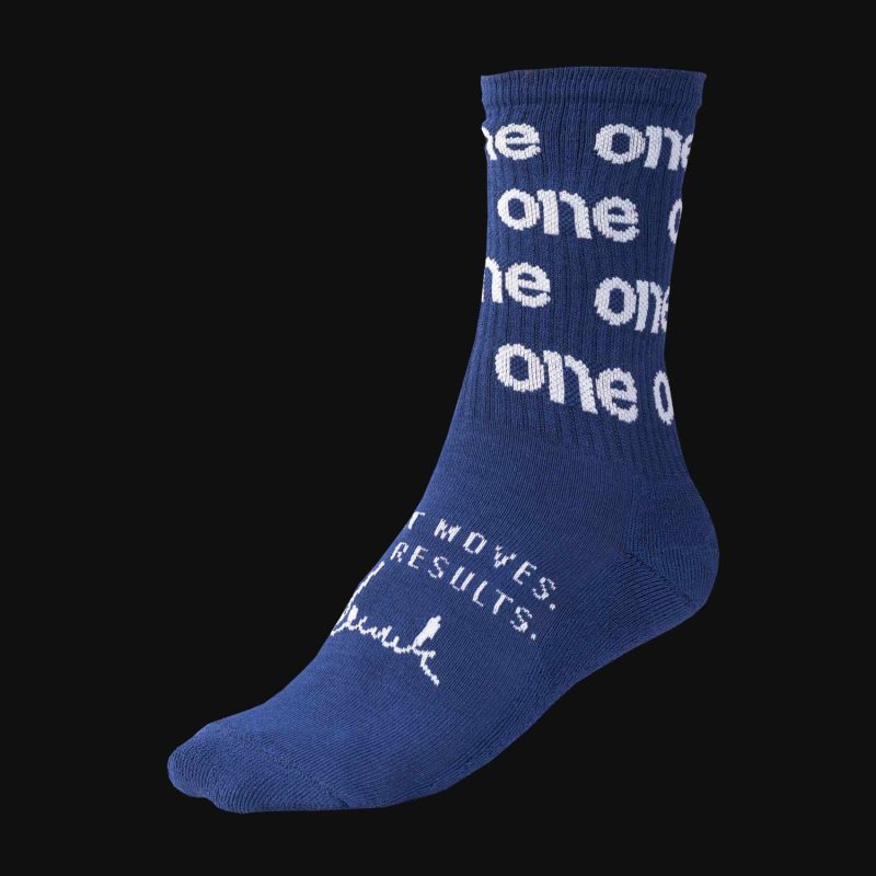 calze da uomo lunghe blue one 2