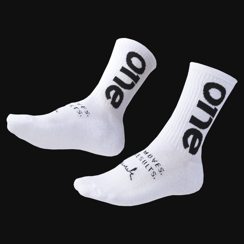 calze da uomo lunghe white one 1