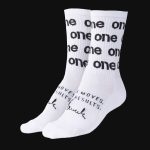calze da uomo lunghe white one v4