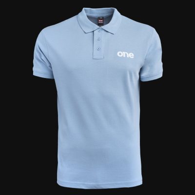 maglietta da uomo con colletto polo sky blue 2