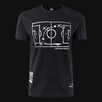 maglietta nera da uomo tactics one 3