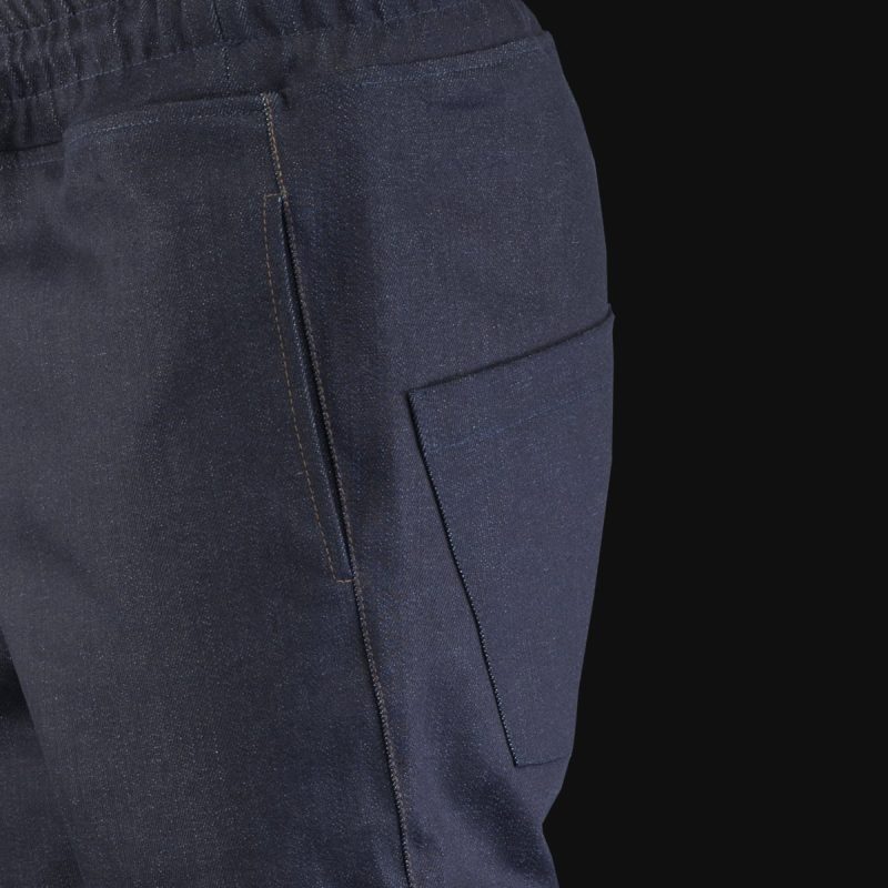 дънки baggy blue denim