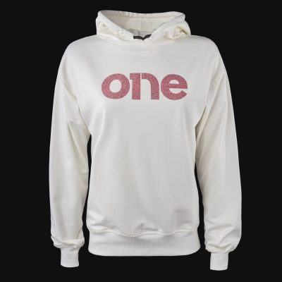 felpa da donna con cappuccio rose one 2