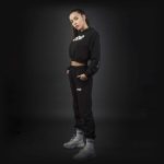 pantalone tuta da donna black one 1