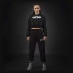 pantalone tuta da donna black one