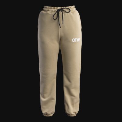 pantalone tuta da donna sand one white 3
