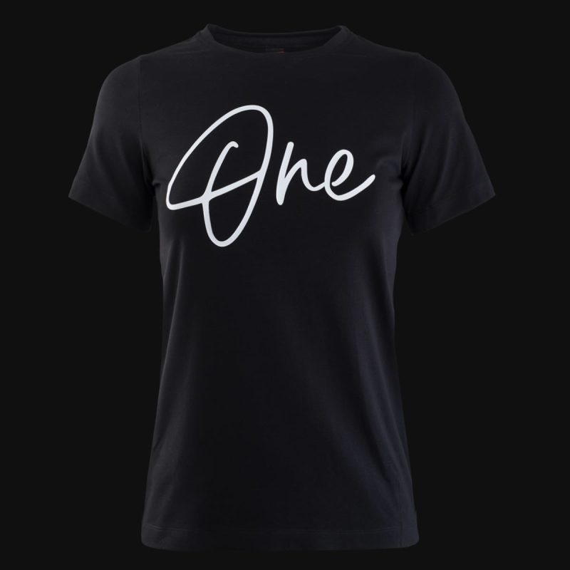 maglietta da donna slim fit special one black