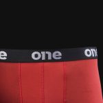 boxer da uomo rosso red one