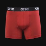 boxer da uomo rosso red one 2