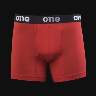 boxer da uomo rosso red one 2