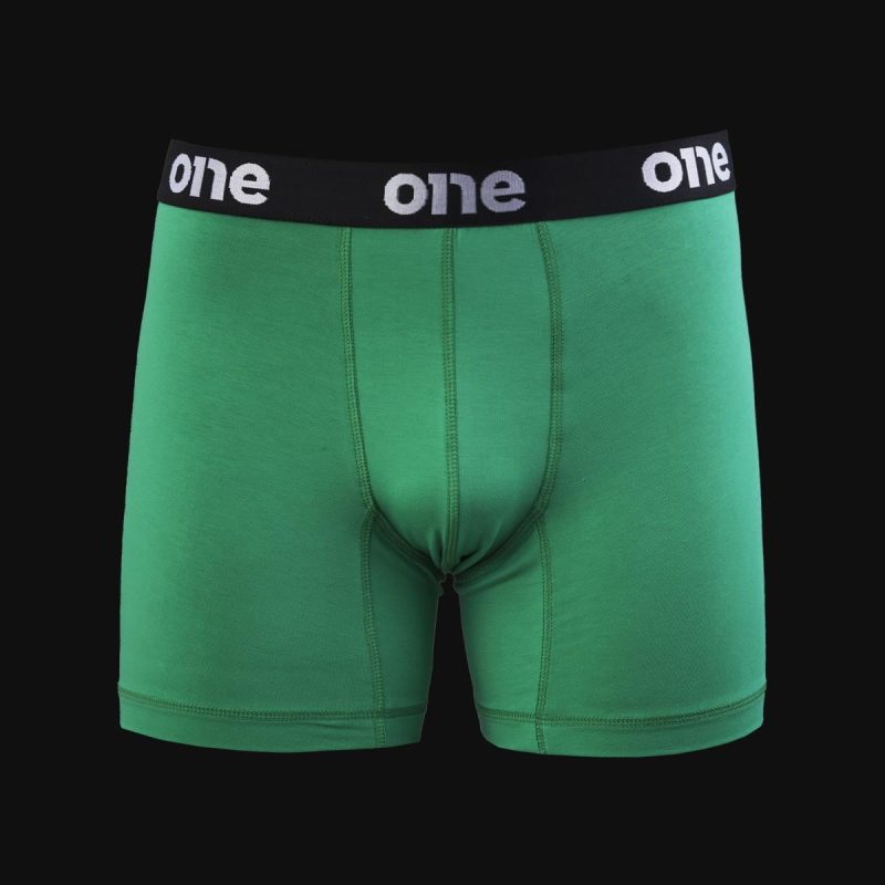 boxer da uomo verdi green one