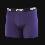 boxer da uomo viola purple one