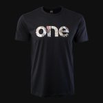 maglietta nera da uomo flr one 2