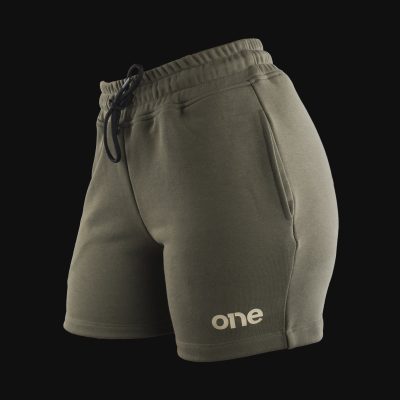 pantaloncini da donna khaki one 2
