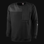 felpa nera da uomo ml one 2