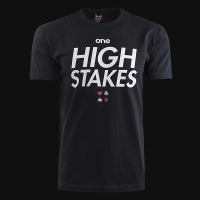 maglietta nera da uomo high stakes v.5