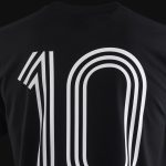maglietta nera da uomo legendary 10