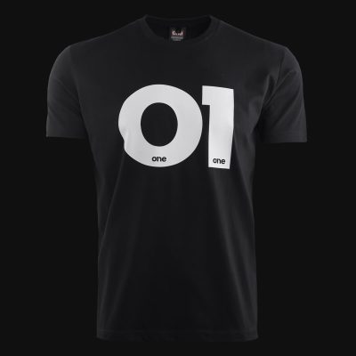 maglietta nera da uomo o1 black 3