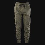 pantalone tuta da uomo in ripstop khaki 2