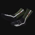 calze da uomo lunghe khaki