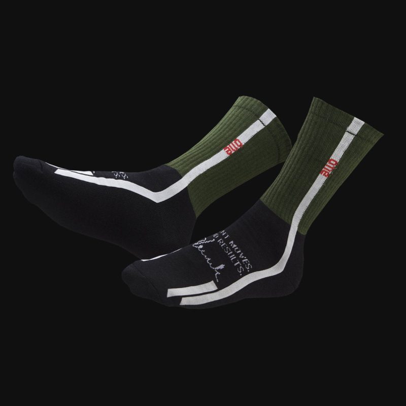 calze da uomo lunghe khaki