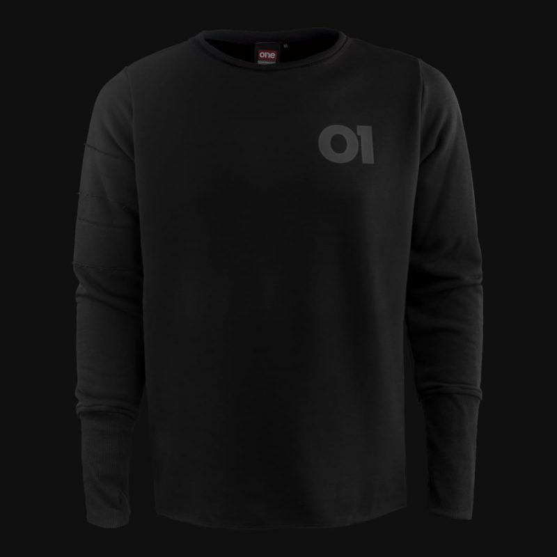 felpa nera da uomo vanguard 4