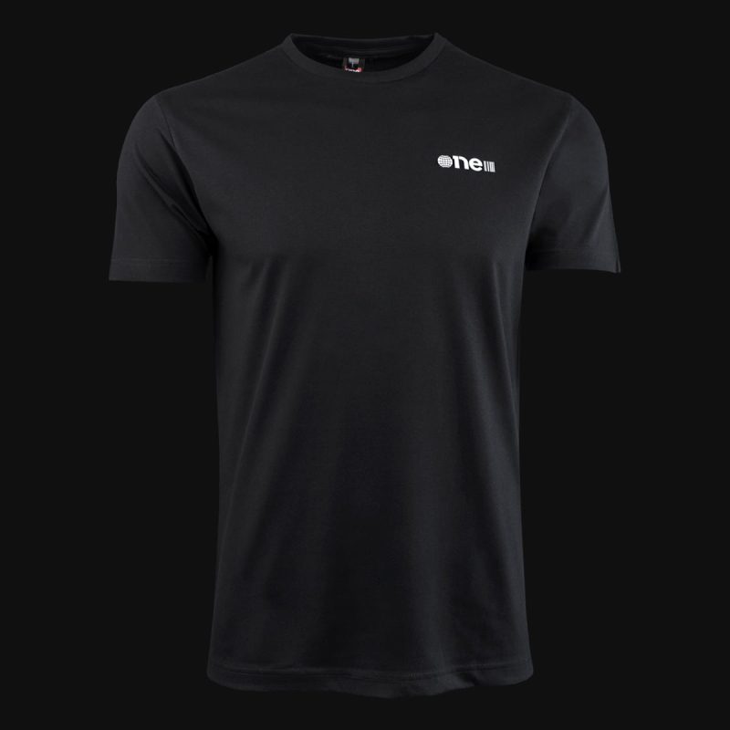 maglietta nera da uomo kb one