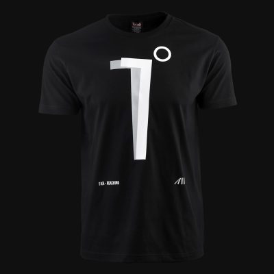 maglietta nera da uomo one 1