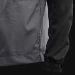 giacca a vento da uomo con cerniera o1 grey one