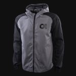 giacca a vento da uomo con cerniera o1 grey one 5
