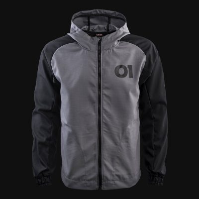 giacca a vento da uomo con cerniera o1 grey one 6