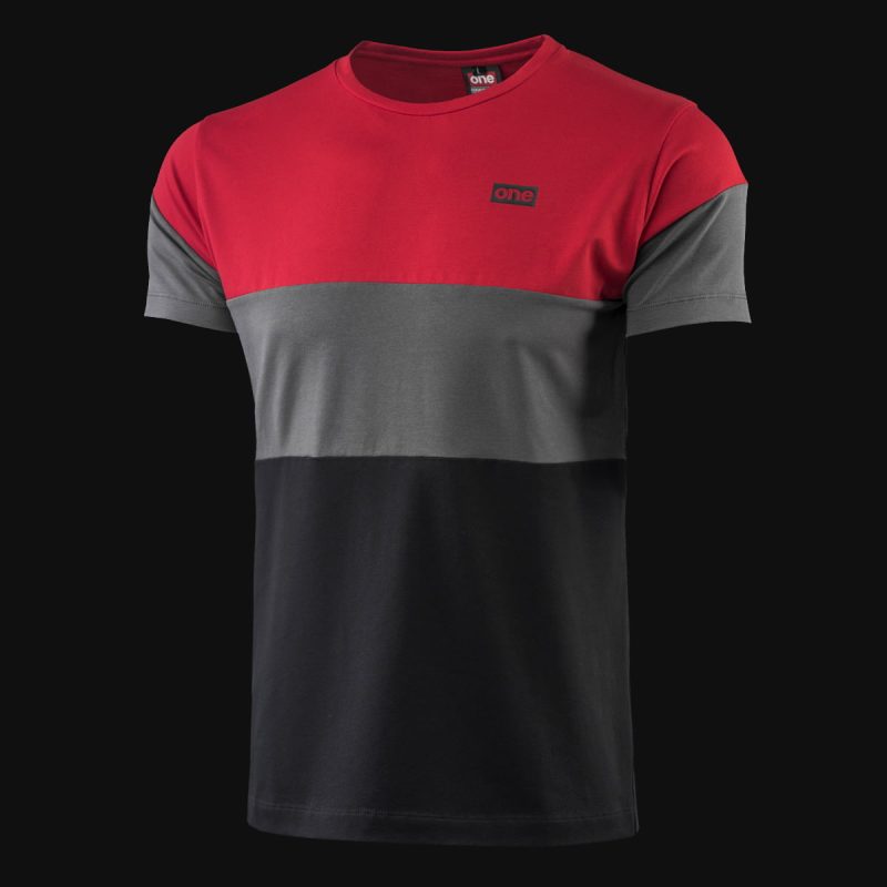 maglietta da uomo tricolore chromatic one 2