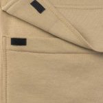 felpa da uomo beige senza maniche dune one