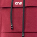 felpa da uomo bordeaux senza maniche oxblood one 1
