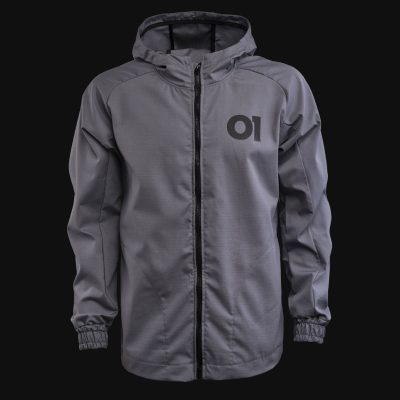 giacca a vento da uomo con cerniera chromatic o5