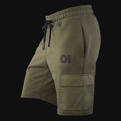pantaloncini da uomo khaki tech 3