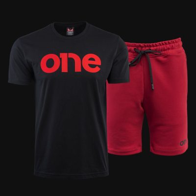 completo estivo da uomo iconic red 4