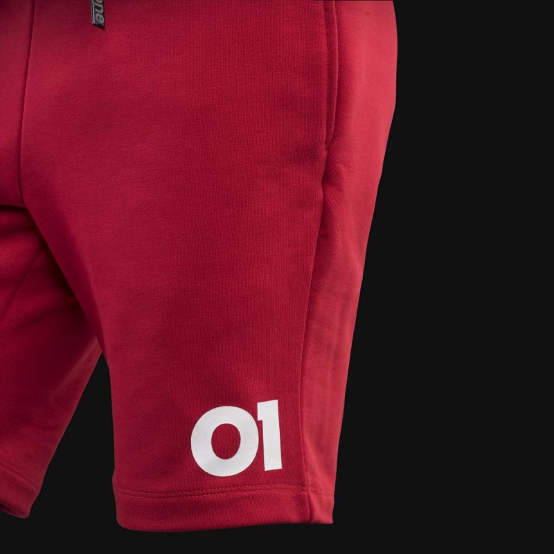 pantaloncini da uomo o1 red