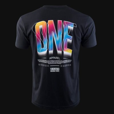 maglietta nera da uomo spectrum one 4