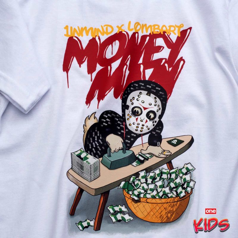 maglietta per bambini money man