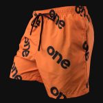 pantaloncini da bagno da uomo orange one 1