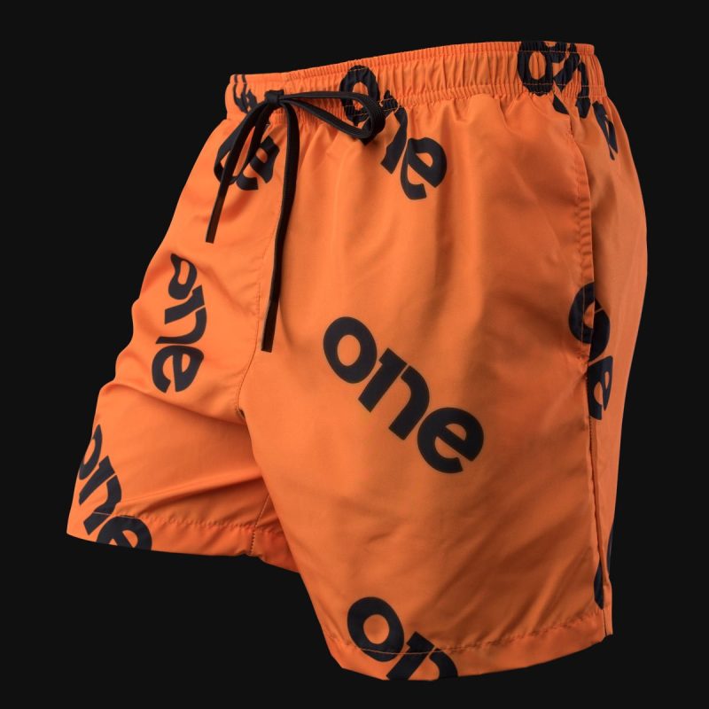 pantaloncini da bagno da uomo orange one 1