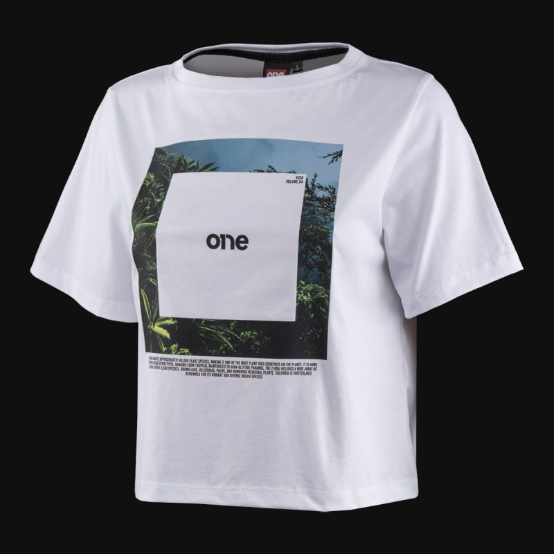 maglietta corta da donna square one 1